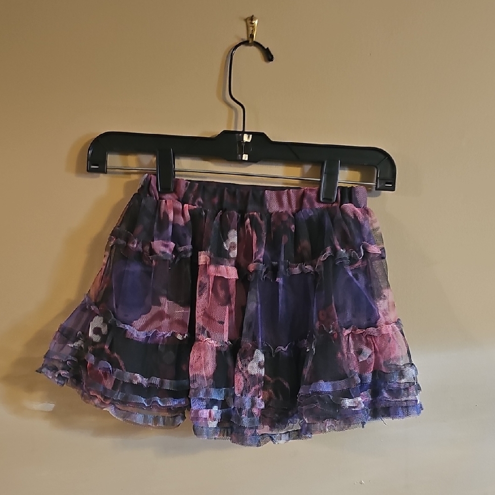 The Children's Place Floral Mini Skirt - Purple and Pink
